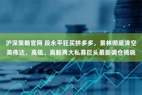 沪深策略官网 段永平狂买拼多多,景林彻底清空英伟达,高瓴、高毅两大私募巨头最新调仓揭晓
