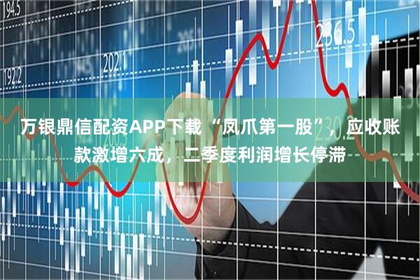 万银鼎信配资APP下载 “凤爪第一股”，应收账款激增六成，二季度利润增长停滞